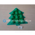 Christmas tree shape silicone chocolate mould, pudding mold, candy mould, ice mould